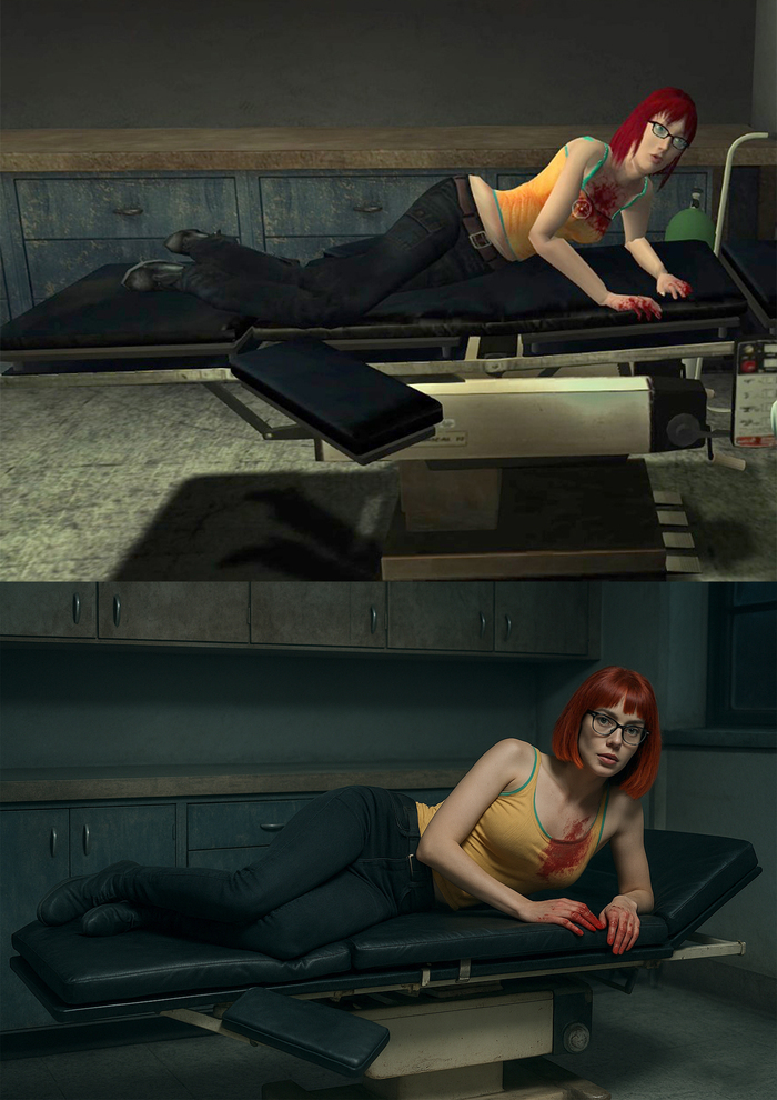 В "центре города" мы узнаем что симпатягу зовут Хезер, Хизер,...хз