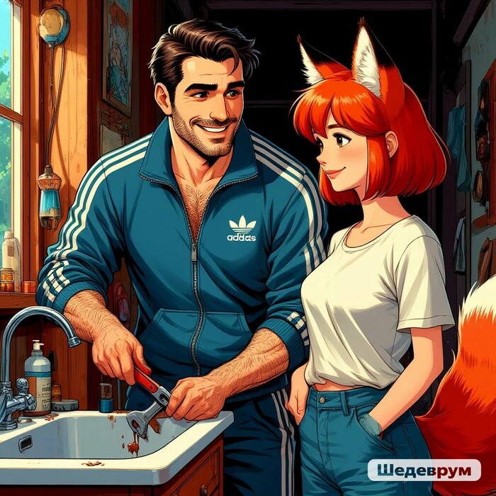  ...  (),  , , , , , Anime Art, Animal Ears, , ,   