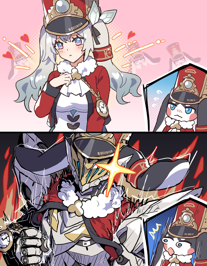 Firefly X Pom-Pom Honkai: Star Rail, Firefly (Honkai: Star Rail), Pom-Pom (Honkai: Star Rail), Anime Art, , , 
