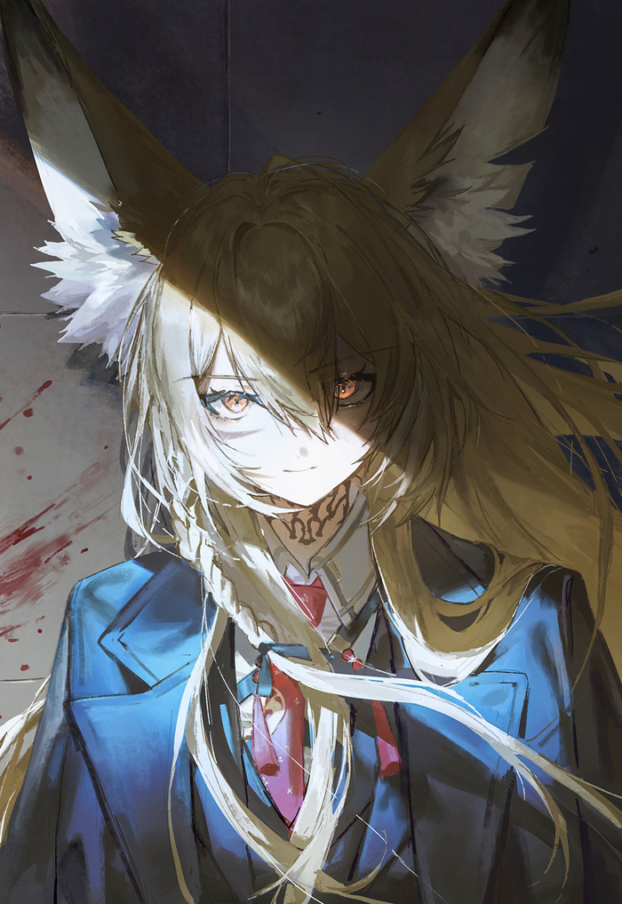  Arknights, Vulpisfoglia (Arknights), , , , , Anime Art, Animal Ears