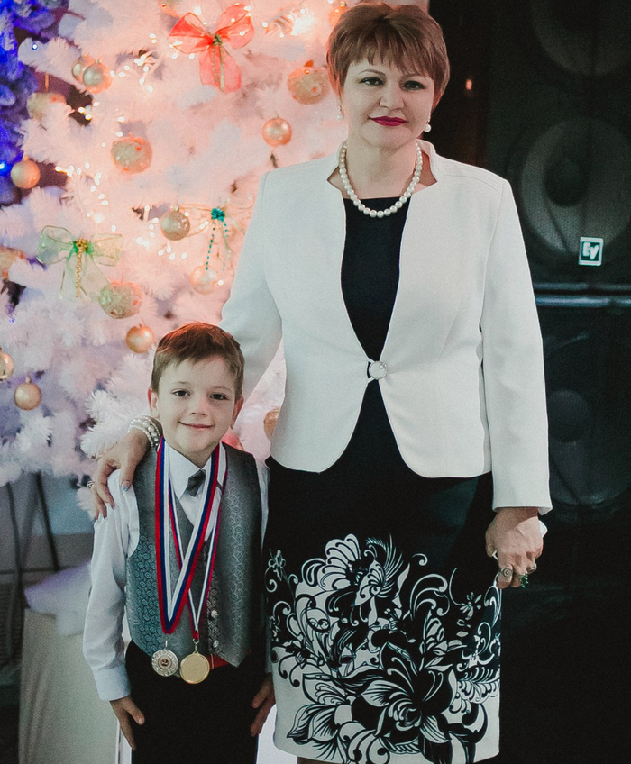 Галина с младшим сыном