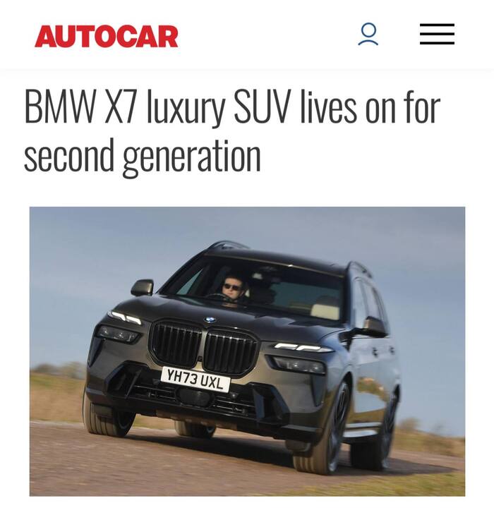 BMW  :  X7           