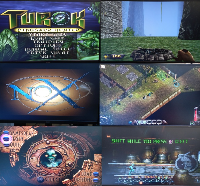 Turok 1997. Nox 2000. Oddworld 1997