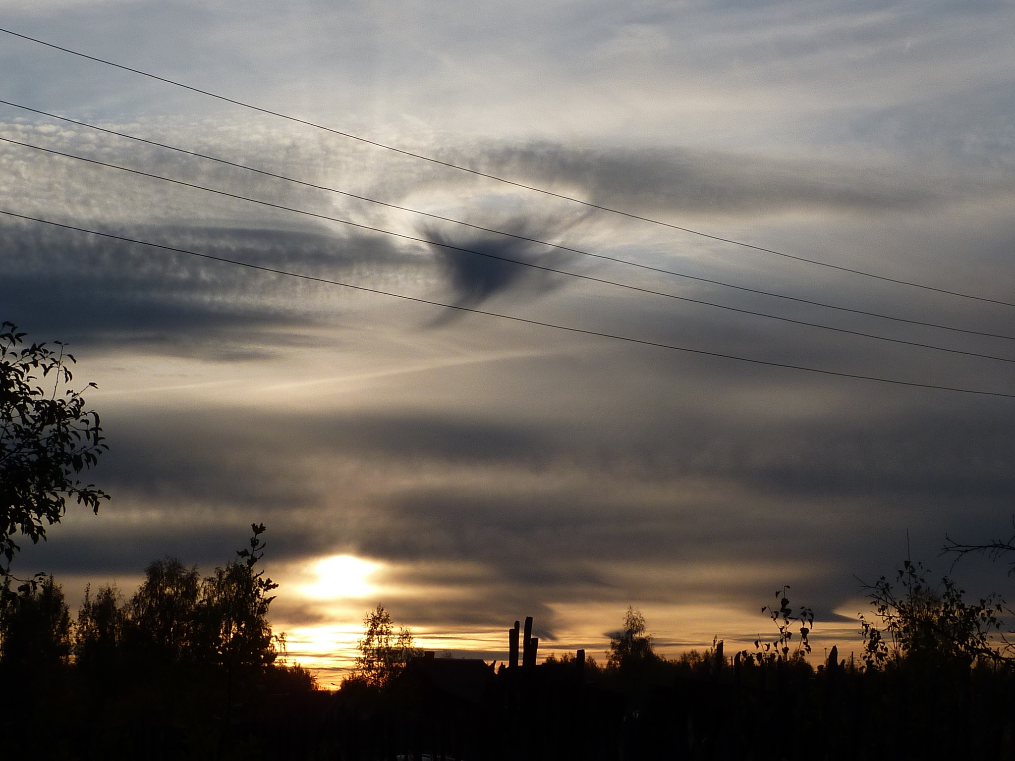 Sunset - Series Landscapes of the Middle Belt 2, My, The photo, Walk, Nature, Landscape, Sunset, Clouds