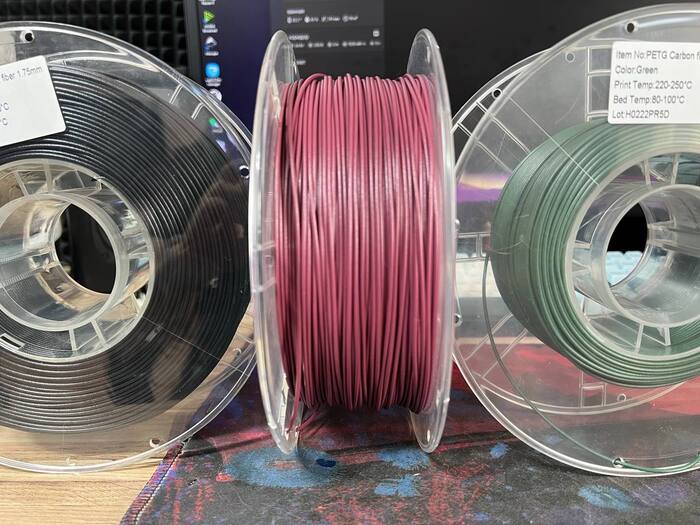 RITTSUN PETG Carbone: бюджетный и прочный филамент