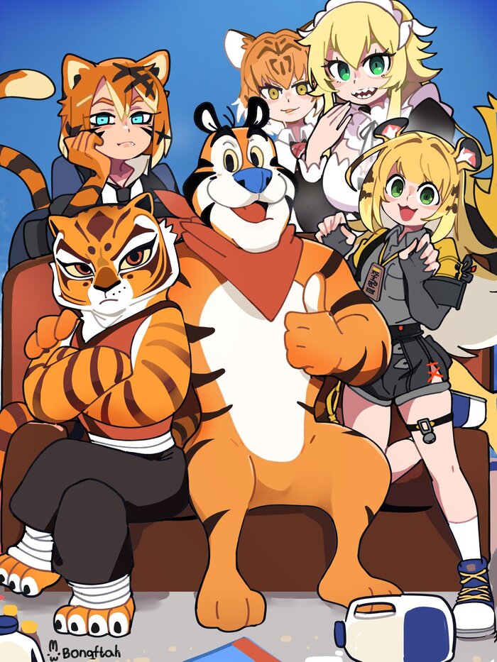   , , Anime Art, Bongf, , Frederica Baumann, Ju Fufu (zzz), Re:Zero Kara, Kemono Friends,  , - 