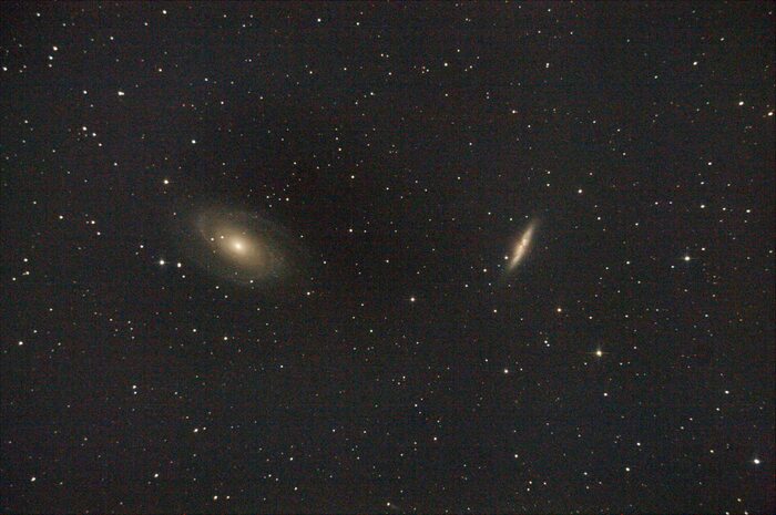 Галактики Боде и Сигара (M81 и M82)
