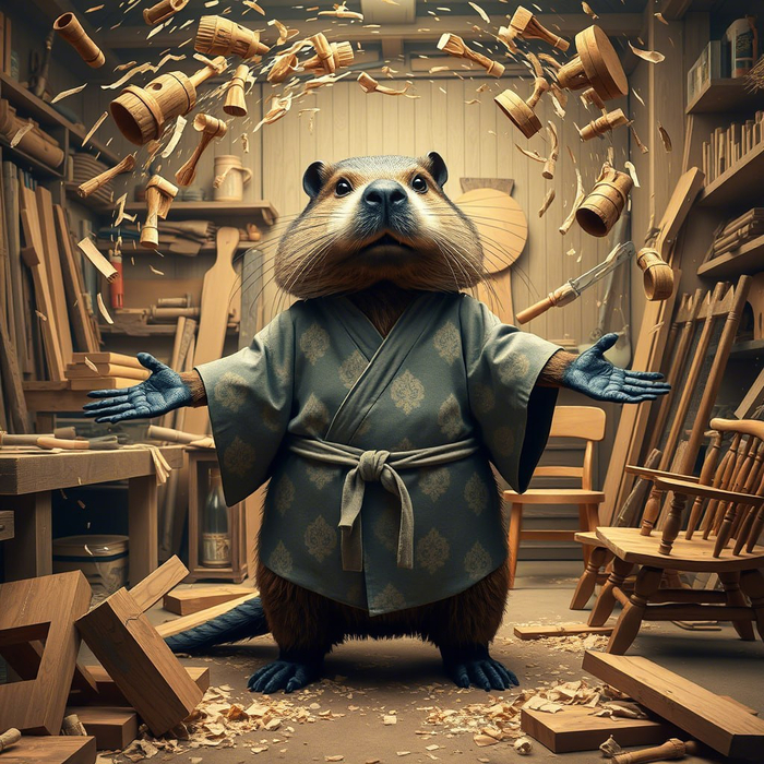 Укрощение Хаоса в столярной мастерской!