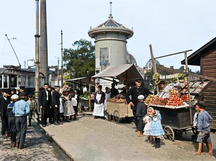 Подборка интересных и необычных фотографий Российской Империи. 20 раскрашенных фотографий. Часть XIII Историческое фото, 20 век, Старое фото, 19 век, Российская империя, История России, Фотография, Колоризация, Длиннопост