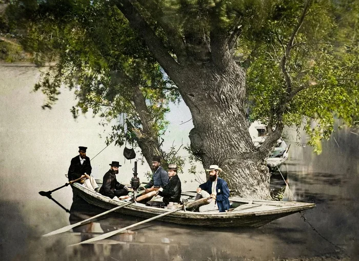 Подборка интересных и необычных фотографий Российской Империи. 20 раскрашенных фотографий. Часть XIII Историческое фото, 20 век, Старое фото, 19 век, Российская империя, История России, Фотография, Колоризация, Длиннопост