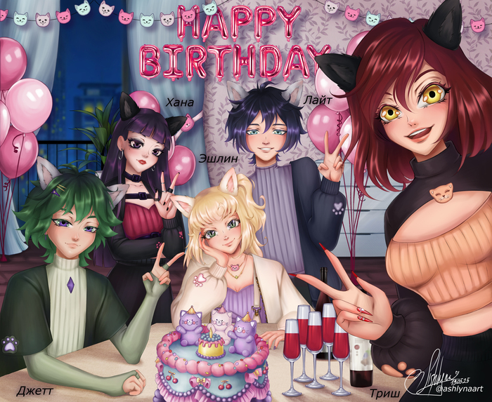 Birthday  19.05.25 , Digital,  , Original Character, ,  