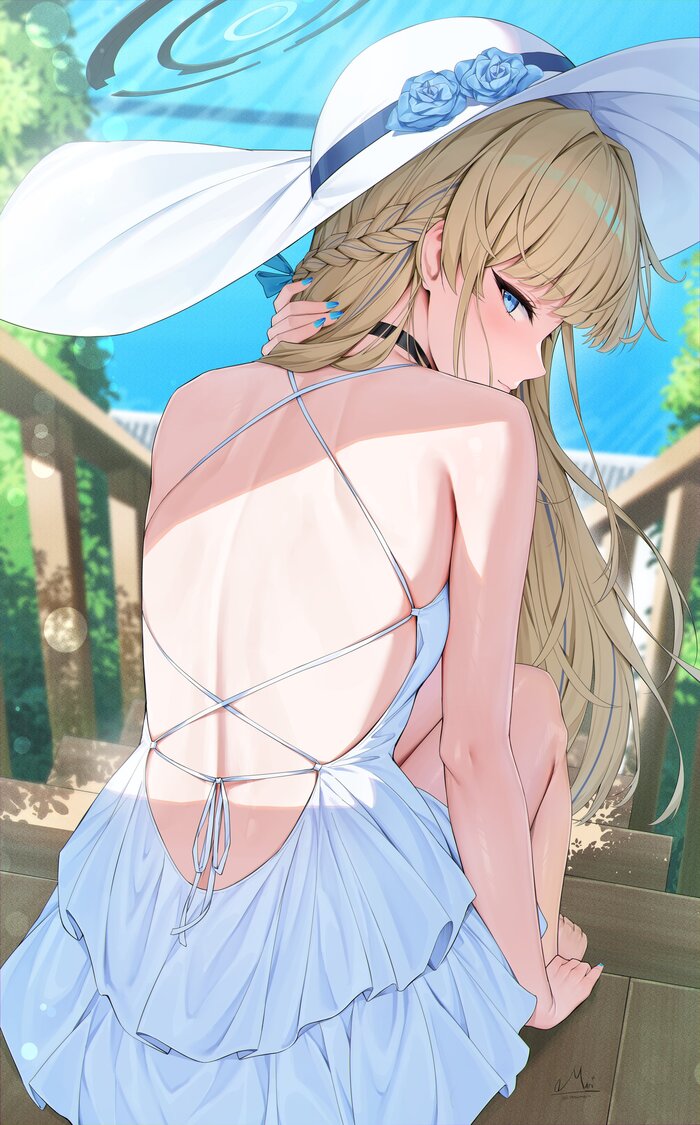 Asuma Toki #037 , Anime Art, Blue Archive, Asuma Toki, , ,  , , Rosumerii,  , ,  