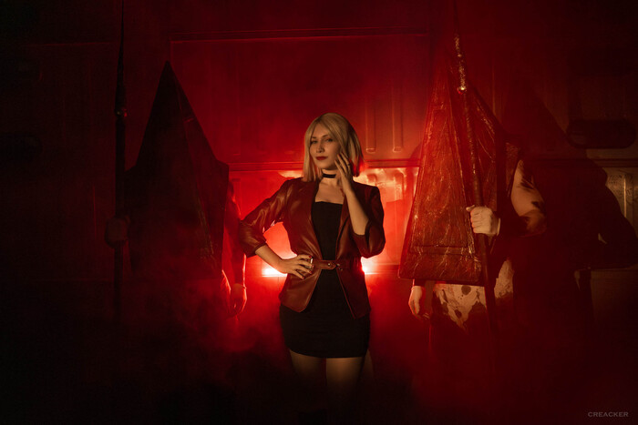 Maria and Pyramid Heads cosplay , , , , , Silent Hill