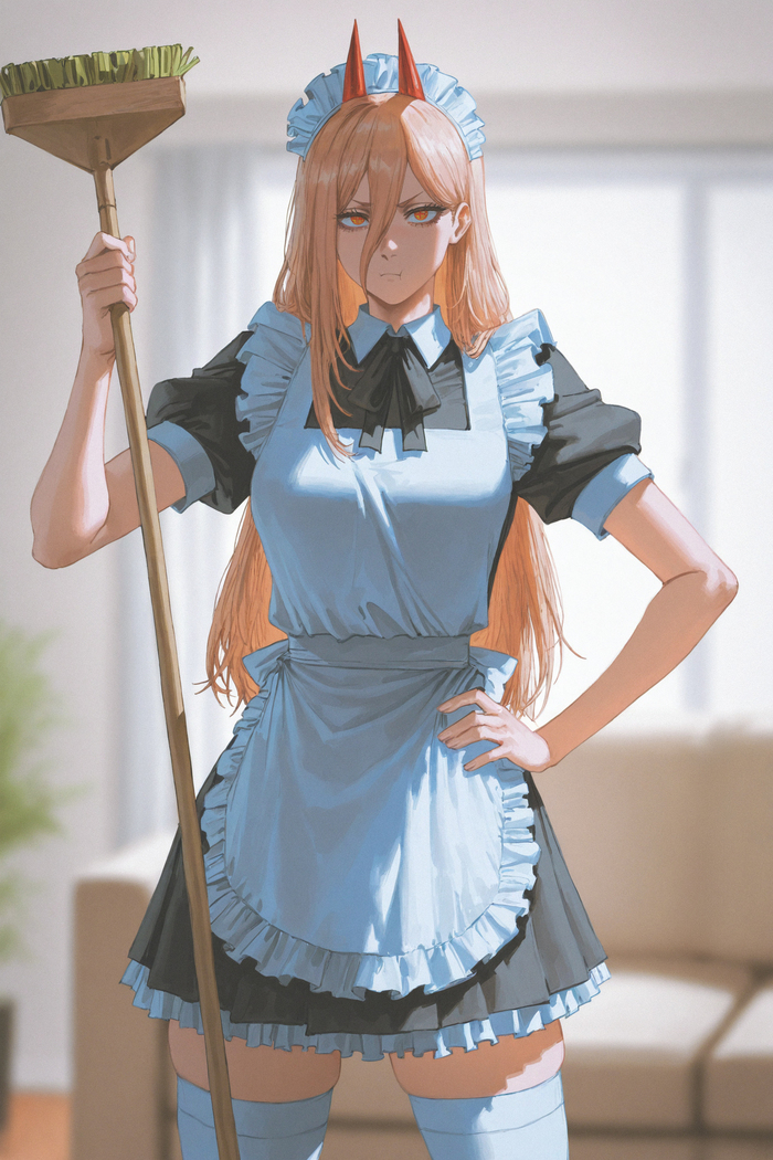       ? , , Anime Art,  , Chainsaw Man, Power (Chainsaw Man), 