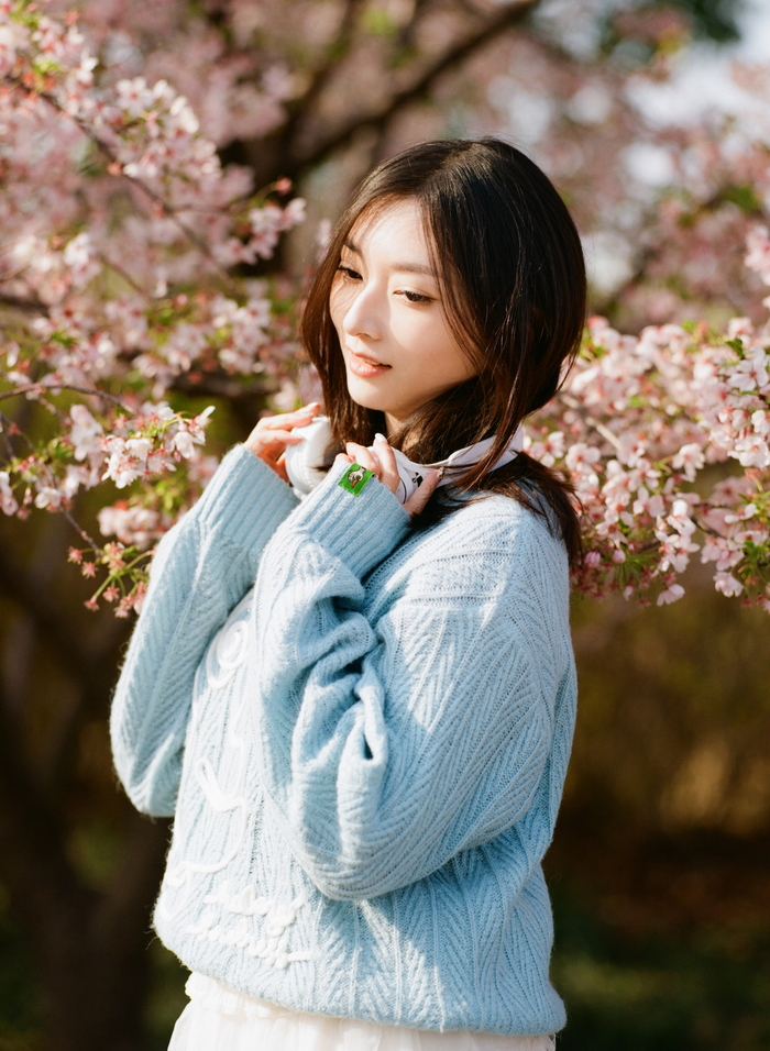 Фестиваль сакуры в Шанхае. 150/2.8, Kodak Gold 200