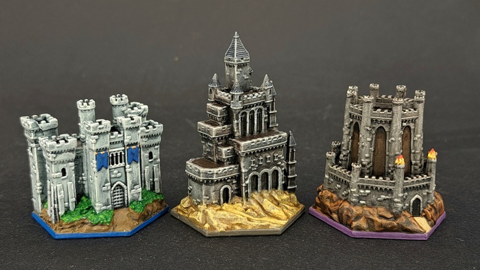 Castle, Necropolis, Dungeon