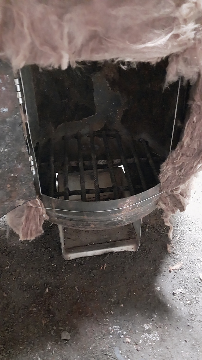 Колосник из арматуры.