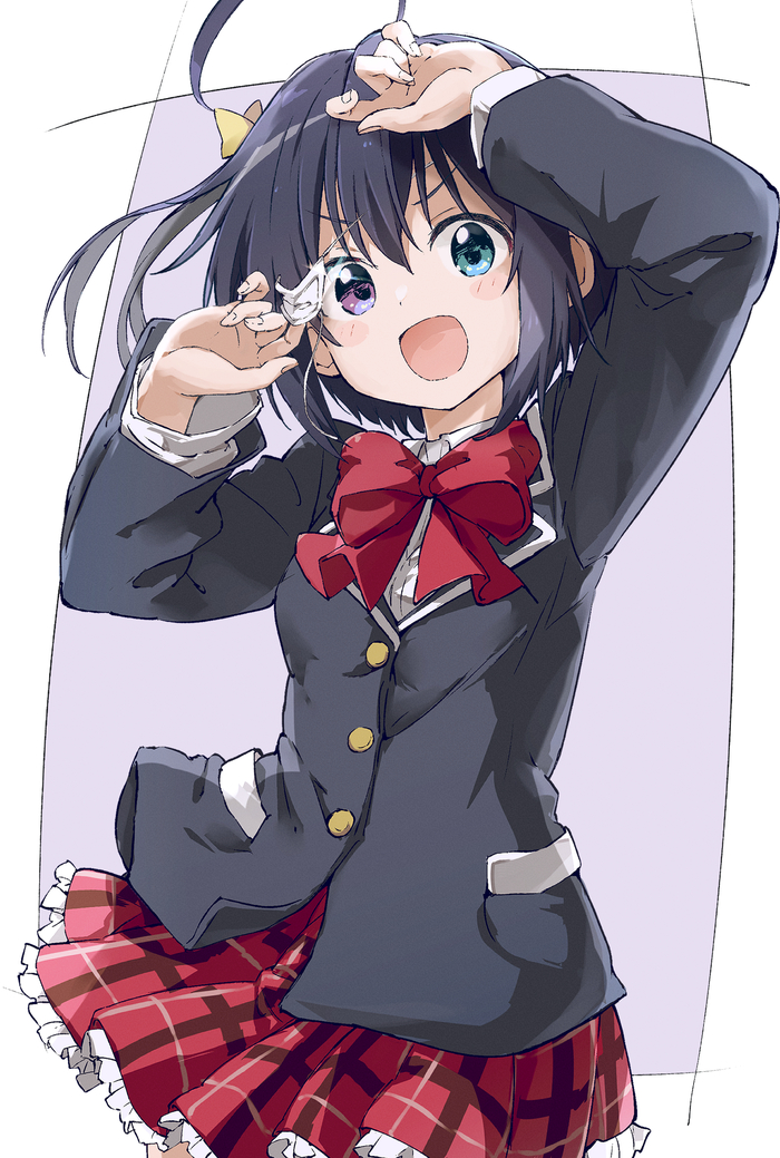 Rikka Anime Art, , Chuunibyou demo koi ga Shitai!, Takanashi Rikka, Pixiv,  