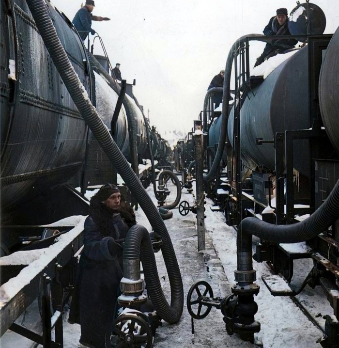 Торговля нефтью. 1940 год