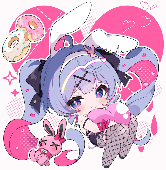 Hatsune Miku #291 , Anime Art, Hatsune Miku, , Rabbit hole (vocaloid), , , 