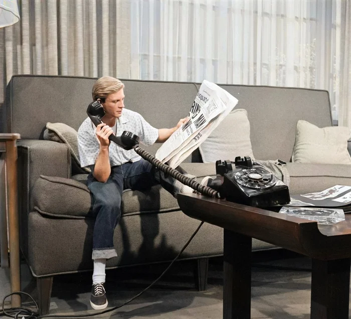 Интересные моменты на съемках культовых и популярных фильмов ХХ века. Подборка из 20 раскрашенных фотографий. Часть III 20 век, Фильмы, Старое фото, Фото со съемок, Фотография, Колоризация, Длиннопост