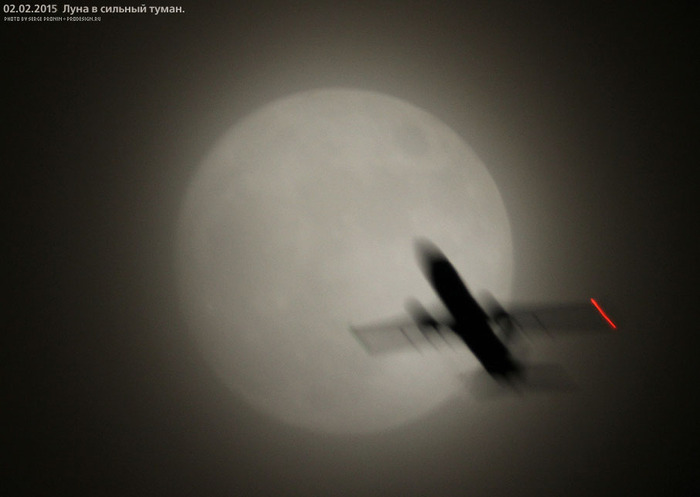 В сильный туман