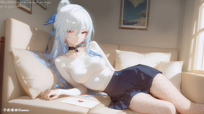 Jingliu Anime Art, Honkai: Star Rail, Jingliu (Honkai: Star Rail),  