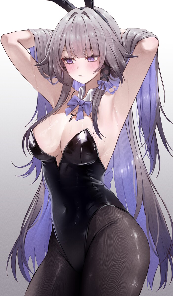  Anime Art, Honkai: Star Rail, The Herta (Honkai: Star Rail), Bunnysuit, Vitaminechan