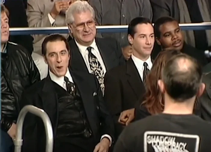 На съёмках фильма Адвокат дьявола (The Devil’s Advocate, 1997) Адвокат дьявола, Киану Ривз, Аль Пачино, Шарлиз Терон, Мистика, Голливуд, Фильмы, Советую посмотреть, Фото со съемок, Длиннопост На съёмках фильма Адвокат дьявола (The Devil’s Advocate, 1997) Адвокат дьявола, Киану Ривз, Аль Пачино, Шарлиз Терон, Мистика, Голливуд, Фильмы, Советую посмотреть, Фото со съемок, Длиннопост