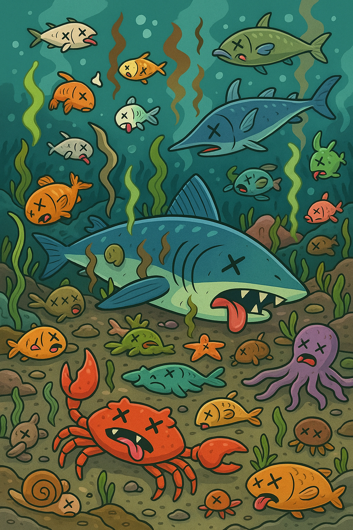 Именно так и выглядит дно океана