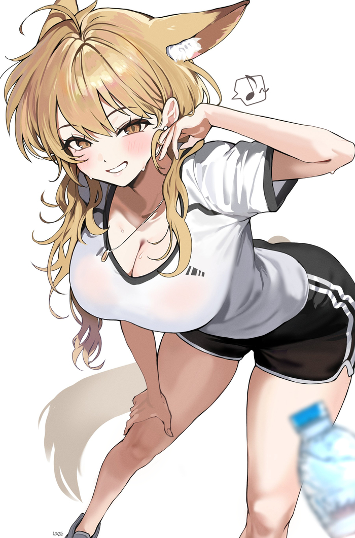 Спортивная кицунэ