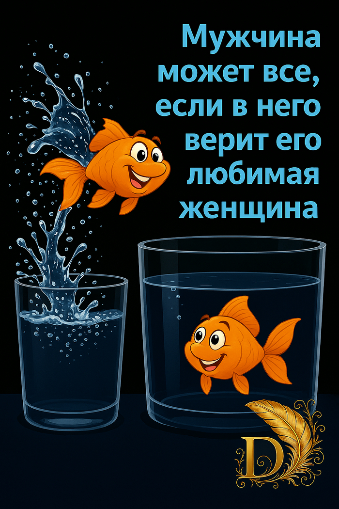 Когда в тебя верят — ты способен на невозможное! Согласен? Поддержи пост!