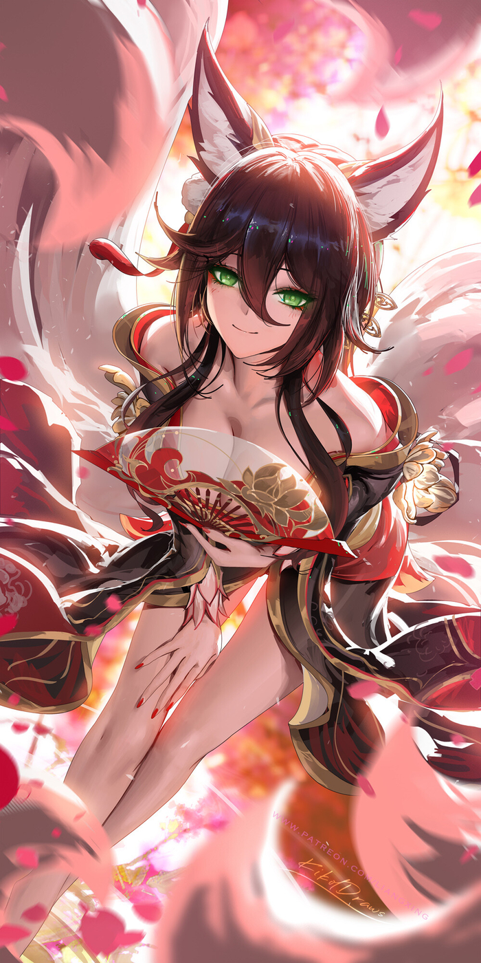 Tingyun Anime Art, , , Tingyun (Honkai: Star Rail), Honkai: Star Rail, Liang Xing, Animal Ears