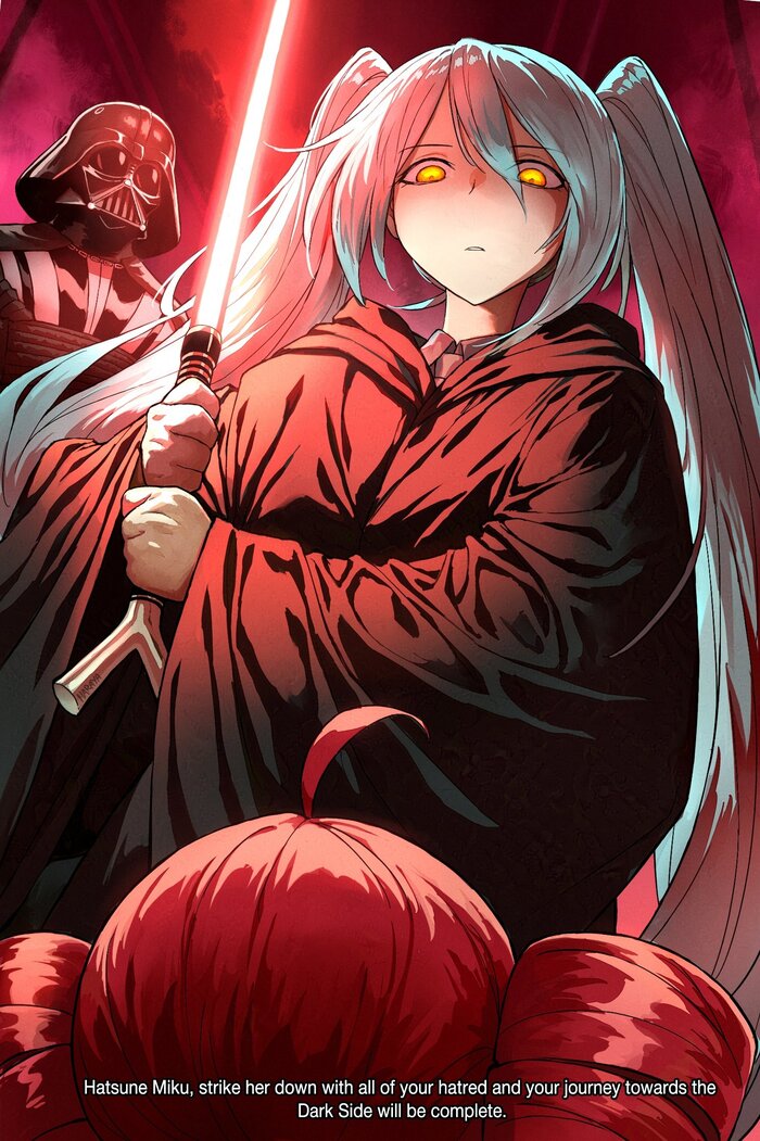    , Anime Art, Vocaloid, Hatsune Miku, Kasane Teto, Star Wars,  