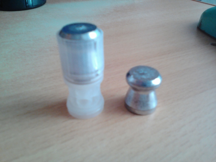 Получаемая пуля - Диаболо. Извините за шакальное качество