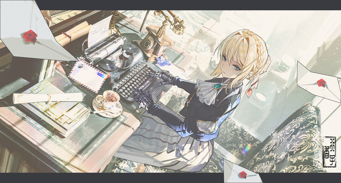  Anime Art, , Violet Evergarden, Pixiv, 