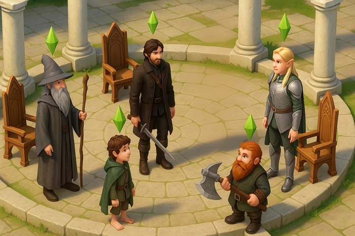 The Sims:    ,  , The Sims,  , , Star Wars, , ,   (),  ,  , ,  ()