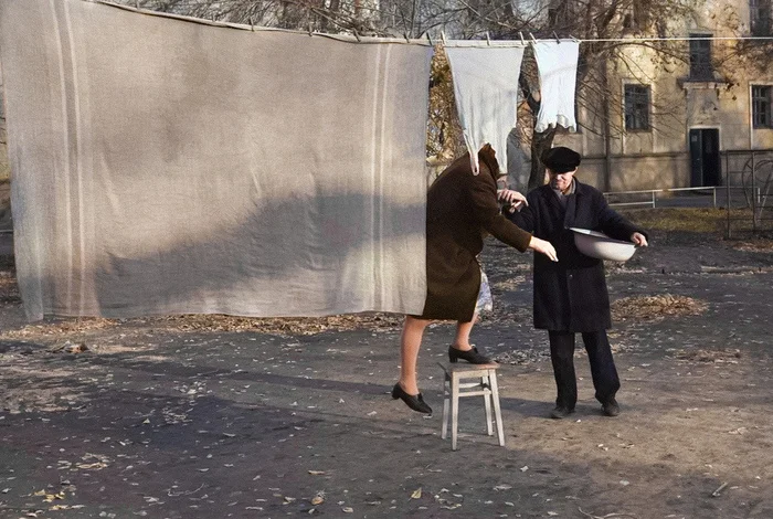 Подборка простых и потрясающих фотографий эпохи СССР. 20 раскрашенных фотографий. Часть 24 Старое фото, Историческое фото, Фотография, 20 век, СССР, Детство в СССР, 60-е, 70-е, 80-е, 50-е, 40-е, Колоризация, Длиннопост