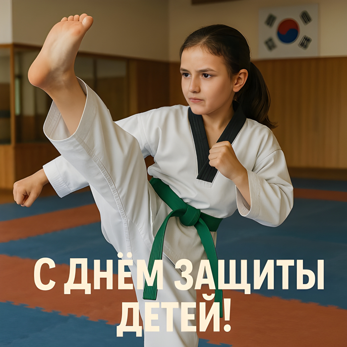 Шарж на День зашиты детей