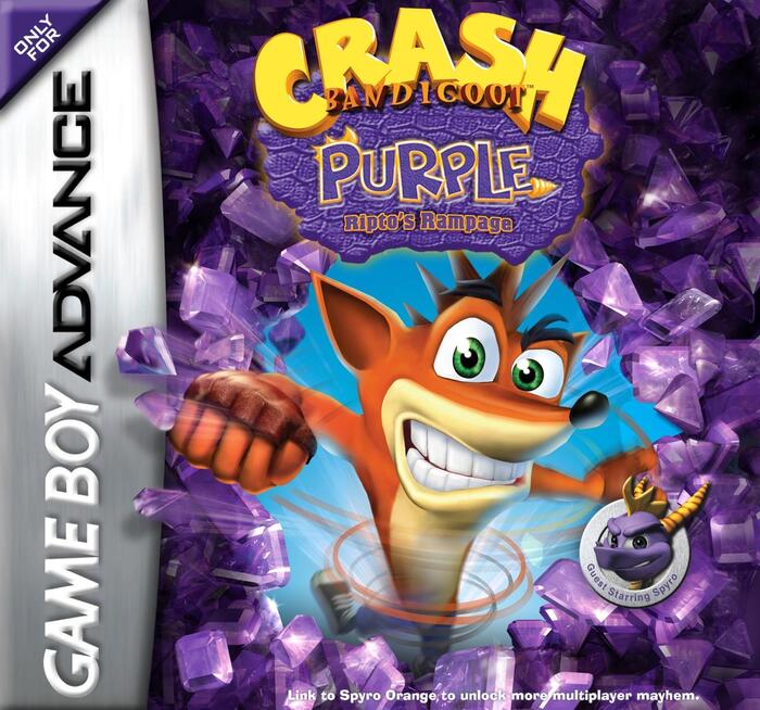 03.06.2004 -  Crash Bandicoot Purple: Riptos Rampage [_]   , ,  , Crash Bandicoot, Spyro, Gameboy, Nintendo,  , , , YouTube ()