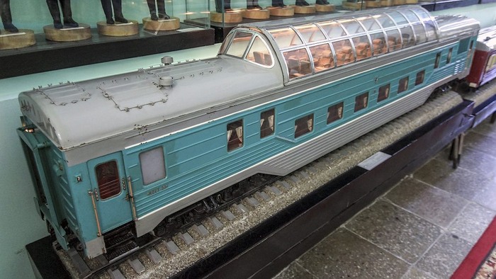 Советский двухэтажный вагон