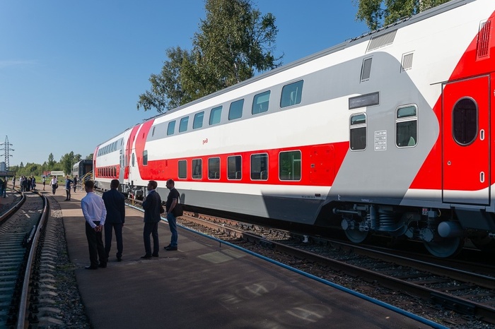 Российский двухэтажный вагон