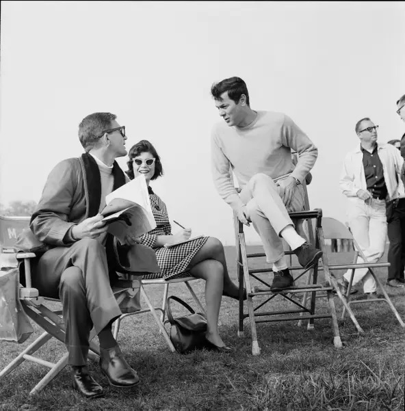 С Режиссёром Блейком Эдвардсом.