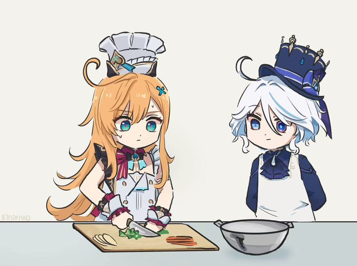  Zenless Zone Zero, Genshin Impact, Escoffier (Genshin Impact), Furina (Genshin Impact), Jane Doe (zzz), , Reddit (), , Xinzoruo