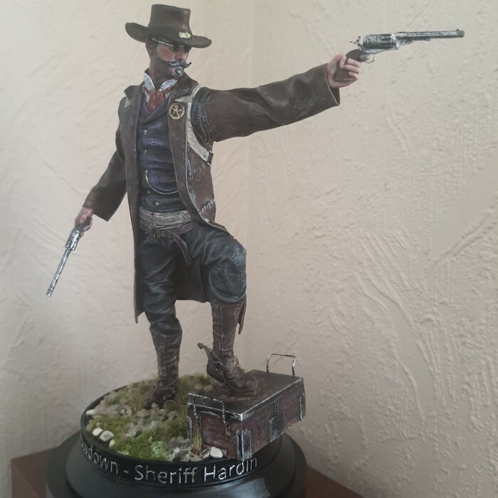 Hunt showdown:  SHERIFF HARDIN , Hunt: Showdown, 3D,  , , 3D , 3D , Original Character, 3D ,  , , , 