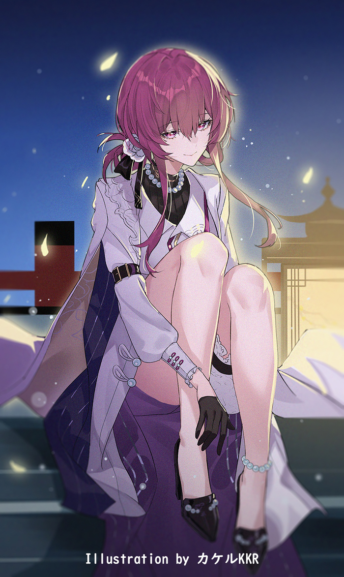     Anime Art, , Pixiv, Honkai: Star Rail, Kafka (Honkai: Star Rail)