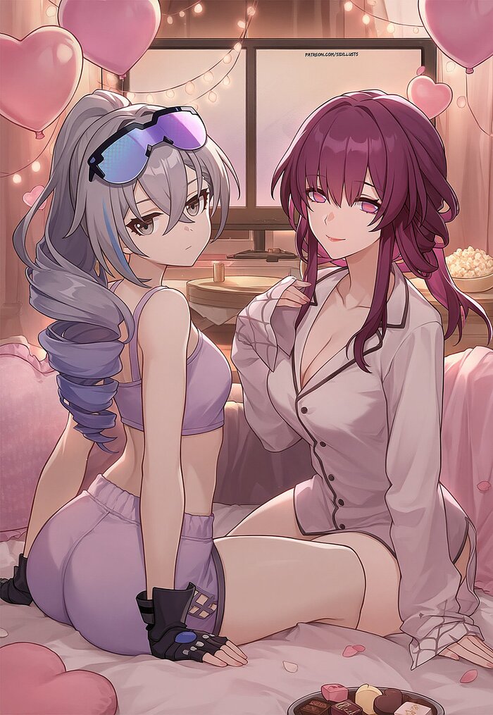   ? , Anime Art, Kafka (Honkai: Star Rail), Silver Wolf (Honkai: Star Rail), Honkai: Star Rail