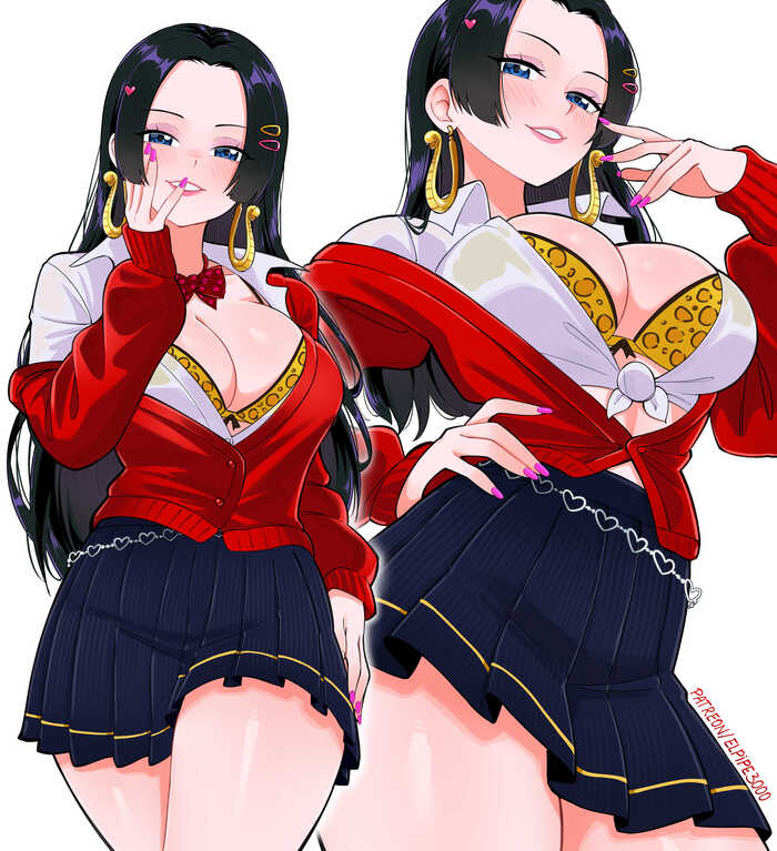   , Anime Art, , One Piece, Boa Hancock, 