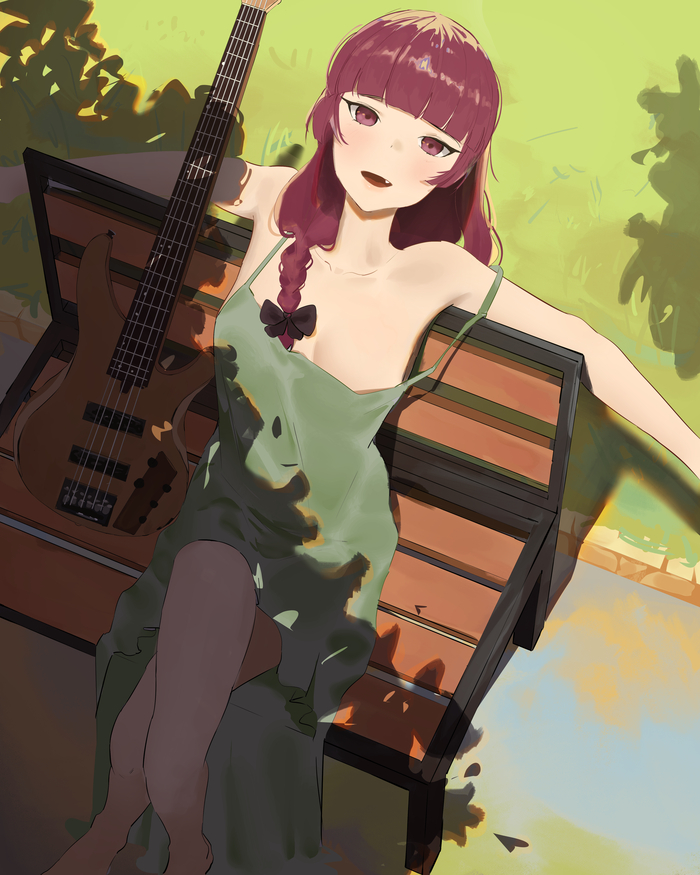  , Anime Art, Hiroi Kikuri, Bocchi the Rock!, 