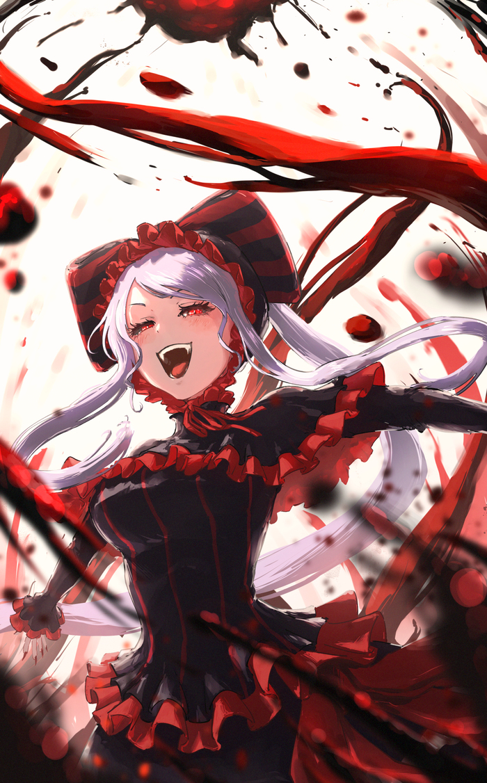  , Anime Art, Shalltear Bloodfallen, Overlord, 